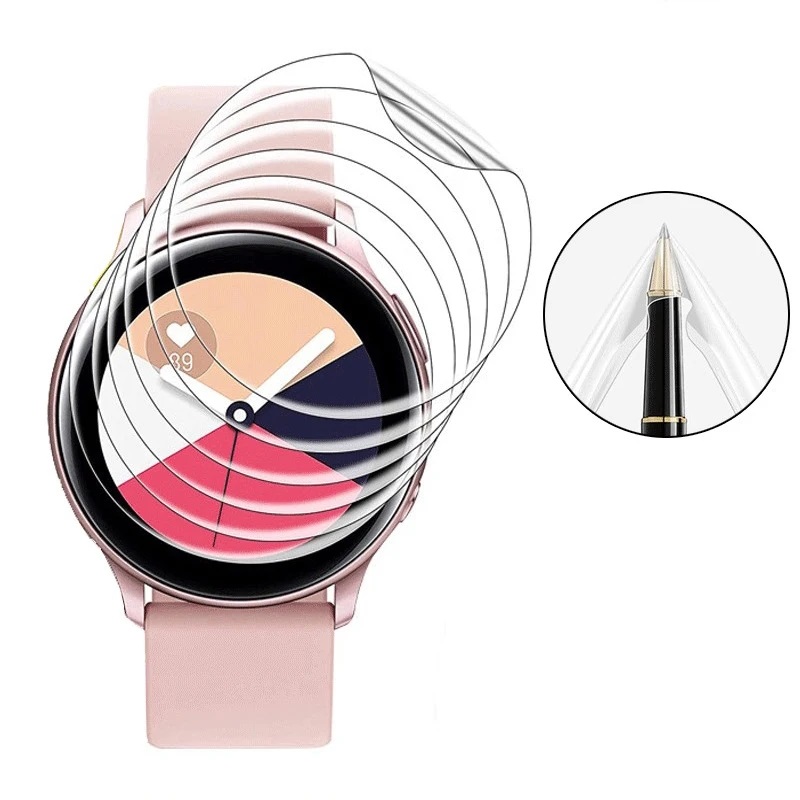 Watch Face Protector - 5 個のヒドロゲル保護フィルムサムスンギャラクシーウォッチ 3 4 5 6