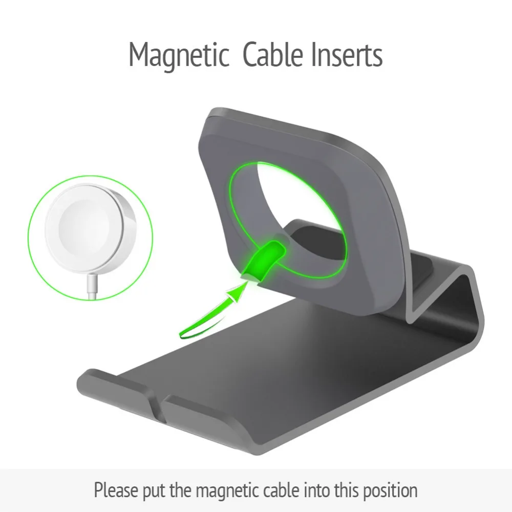 Watch Charging Dock - Apple Watch ドックステーション用充電スタンド アルミニウム製充電ホルダー iWatch Ultra