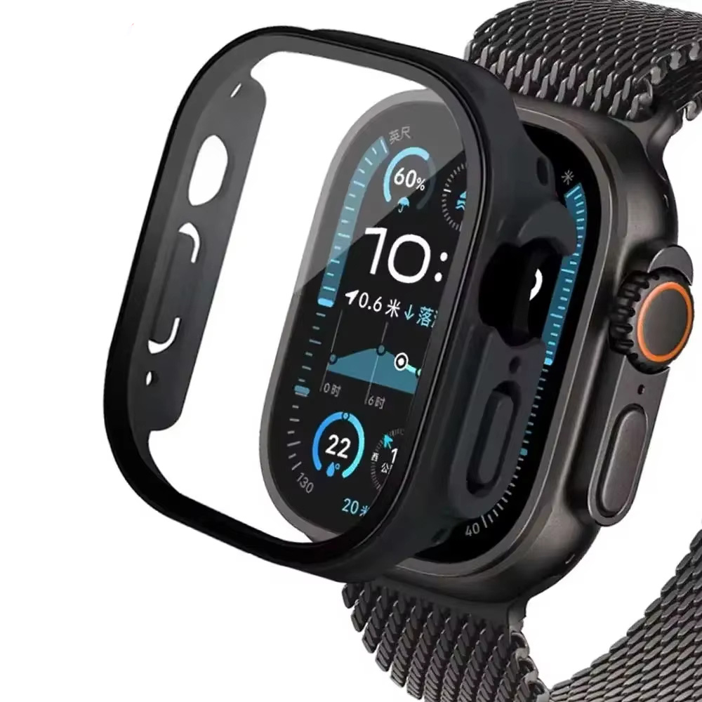 Apple Smartwatch Accessories - ガラス + ケース Apple Watch ウルトラ