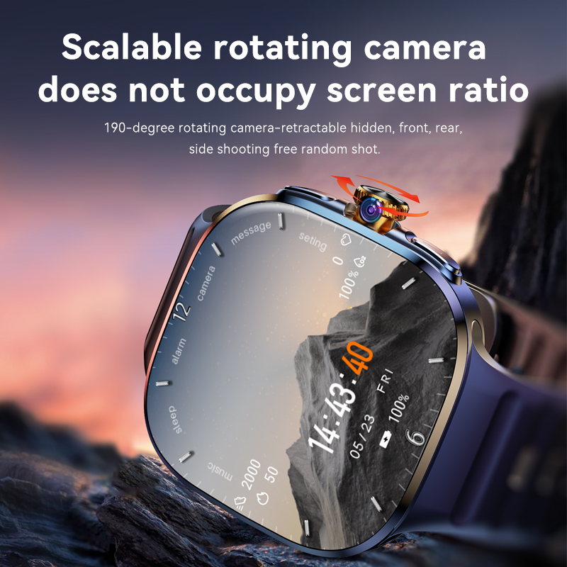 オリジナルM99スマートウォッチ Android 4G/5G - Smartwatch Id のレビューと価格