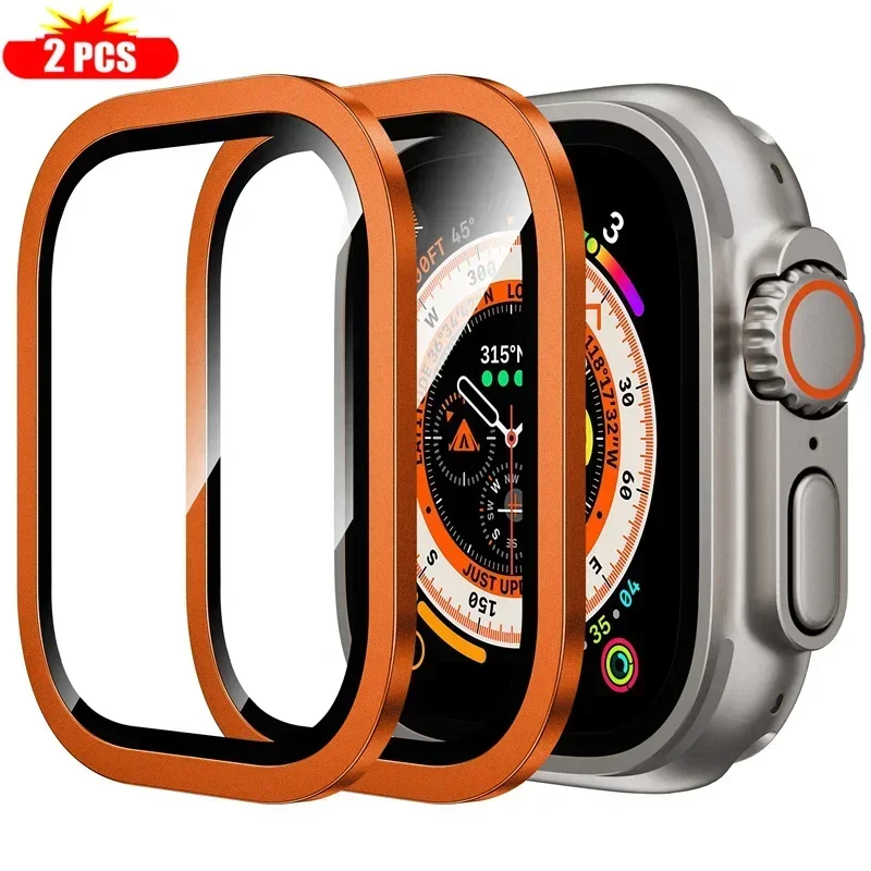 2 個チタン金属フレーム Apple Watch Ultra - Apple Smartwatch Accessories のレビューと価格