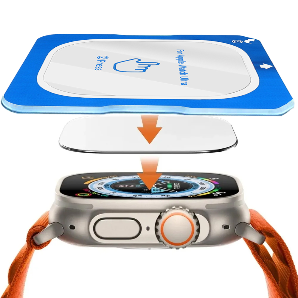 強化ガラスフィルム Apple Watch Ultra 3/ - Watch Face Protector のレビューと価格