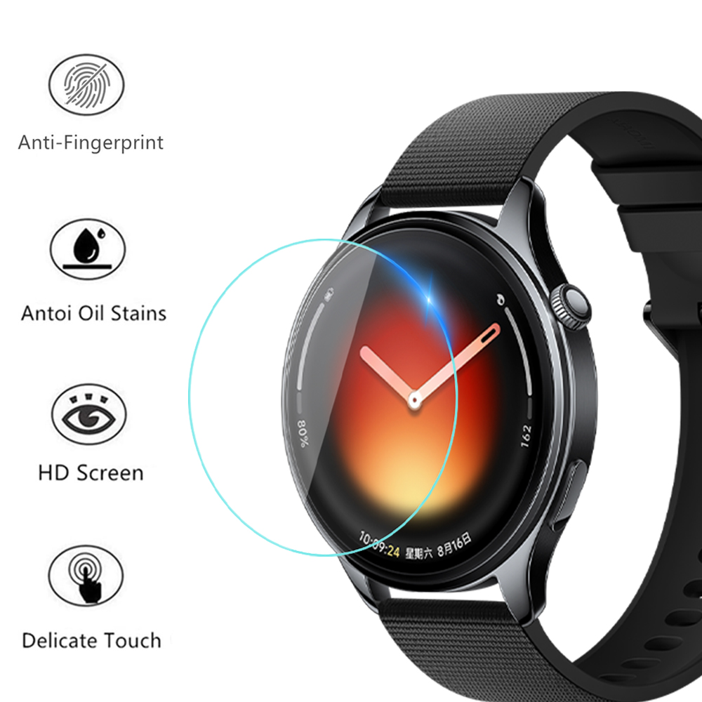 強化ガラス Xiaomi Watch 5 スマートウォッチ用 - Watch Face Protector のレビューと価格