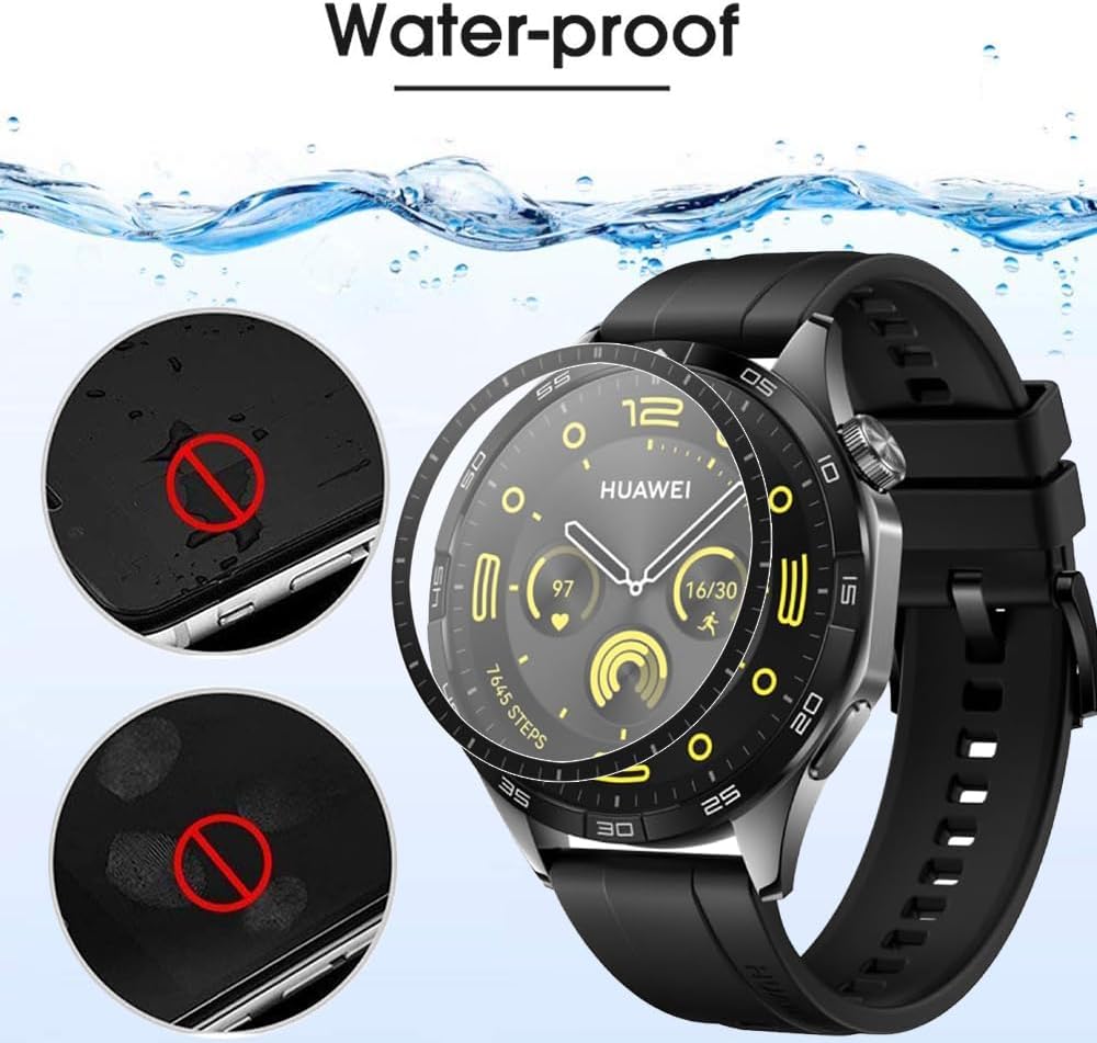 Huawei Watch,gt5pro,4,3,2,2e用の - Watch Face Protector のレビューと価格