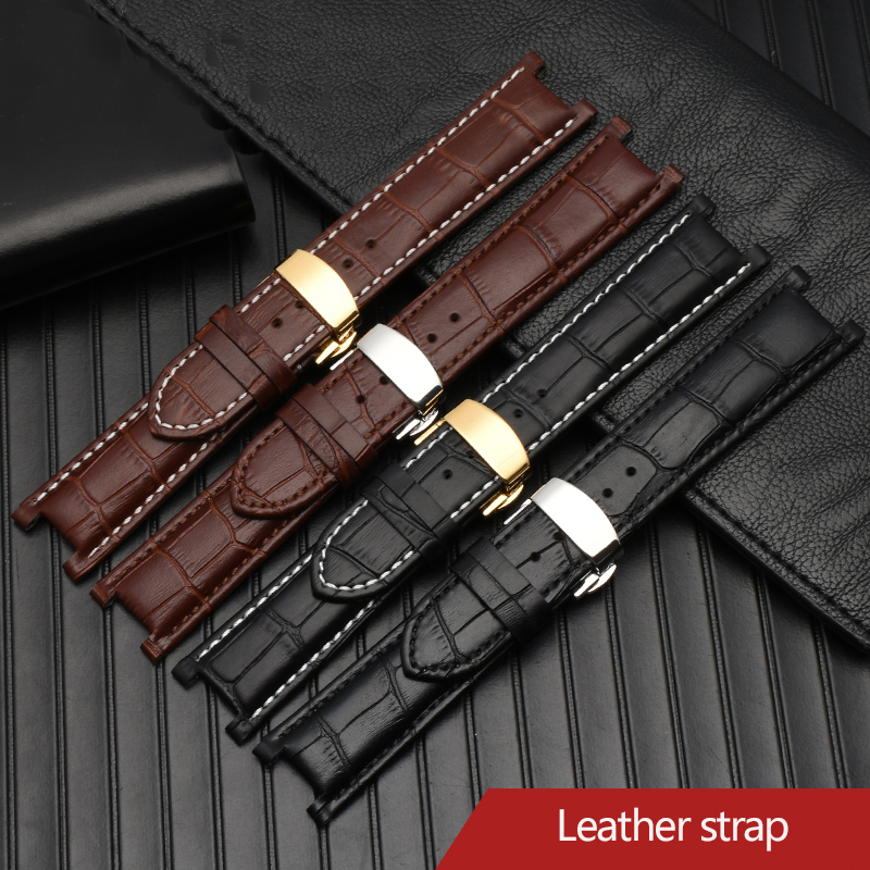 本物の Leatehr 時計バンド 20*11 ミリメートル - Smartwatch Guess のレビューと価格