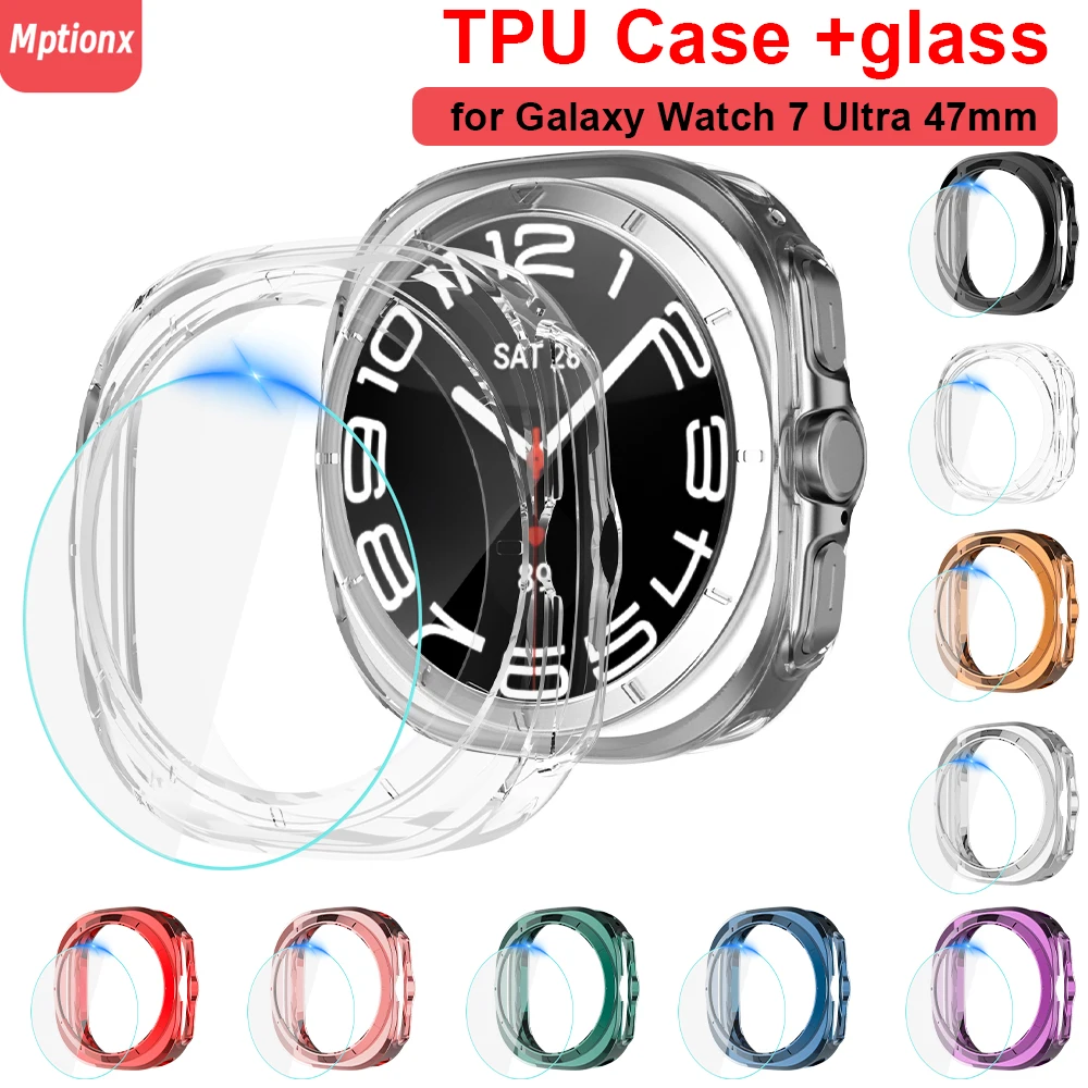 ガラス + カバーサムスンギャラクシーウォッチ 7 ウルトラ - Watch Case Bumper のレビューと価格