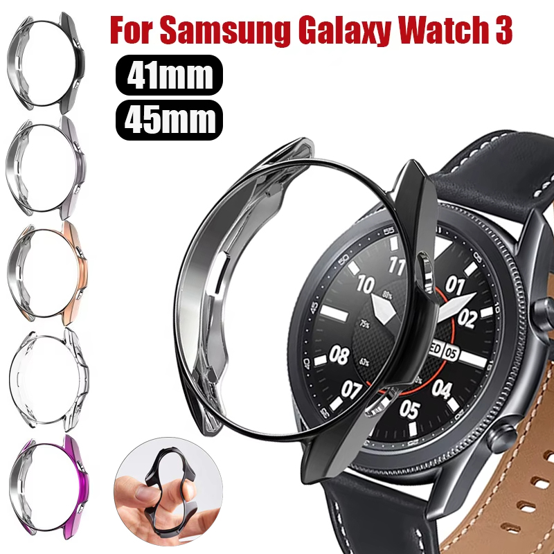 サムスンギャラクシーウォッチ3用の中空スクリーンプロテクター - Watch Case Bumper のレビューと価格