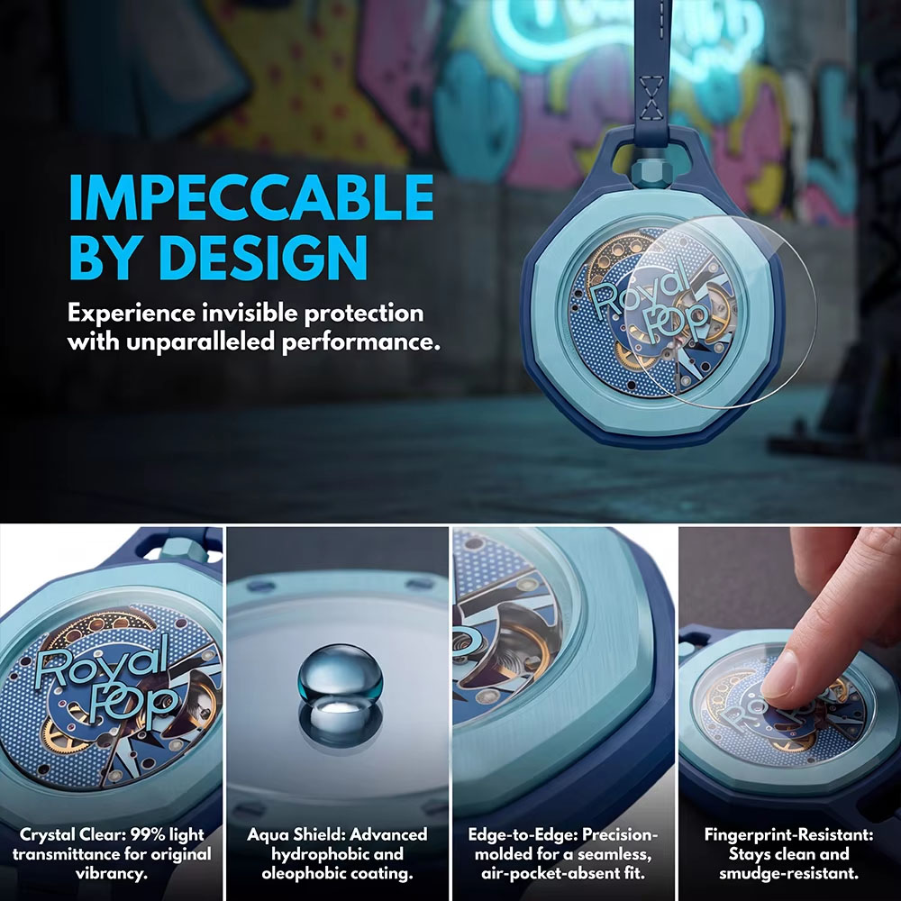強化ガラスフィルム Swatch X AP ロイヤルポップ懐 - Watch Case Bumper のレビューと価格