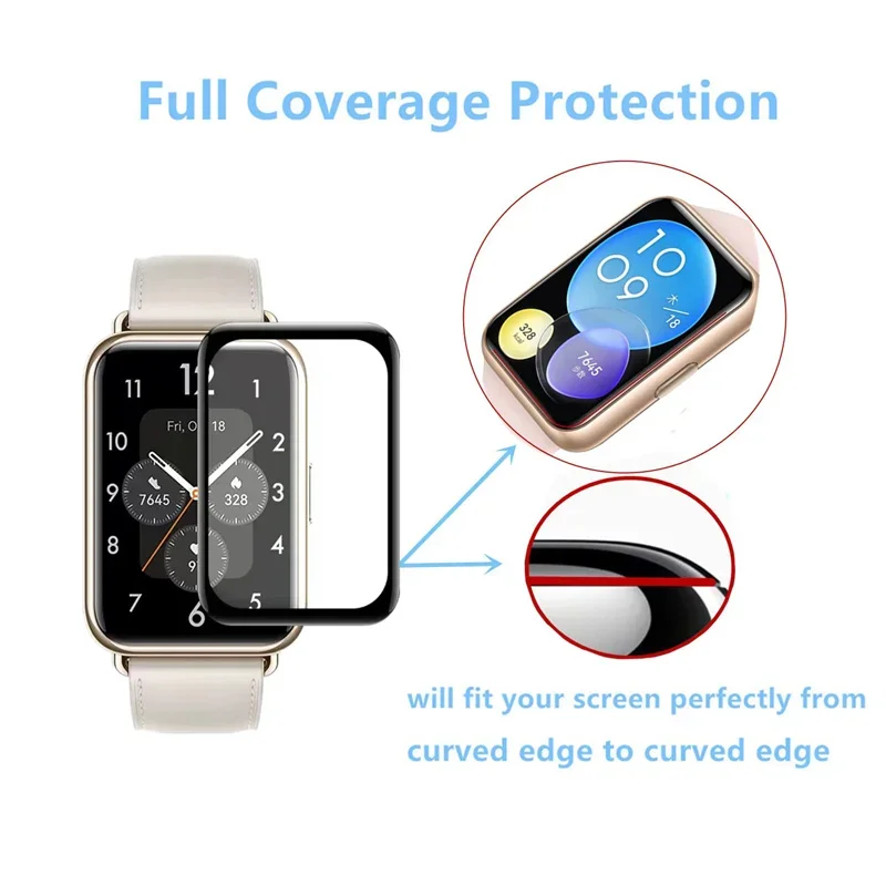 Huawei Watch用スクリーンプロテクター,強化ガラス - Watch Face Protector のレビューと価格