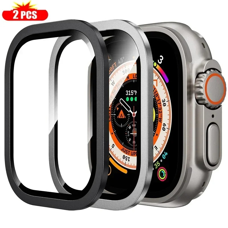 2 個の強化ガラス Apple Watch ウルトラ 49  - Apple Smartwatch Accessories のレビューと価格