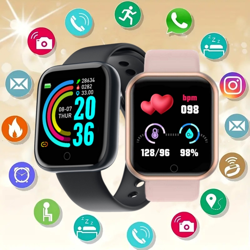 スマートウォッチ女性用男性用腕時計 Bluetooth 接続 - Smartwatch Touch のレビューと価格