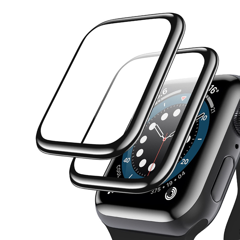ソフトガラス Apple Watch スクリーンプロテクター - Apple Smartwatch Accessories のレビューと価格