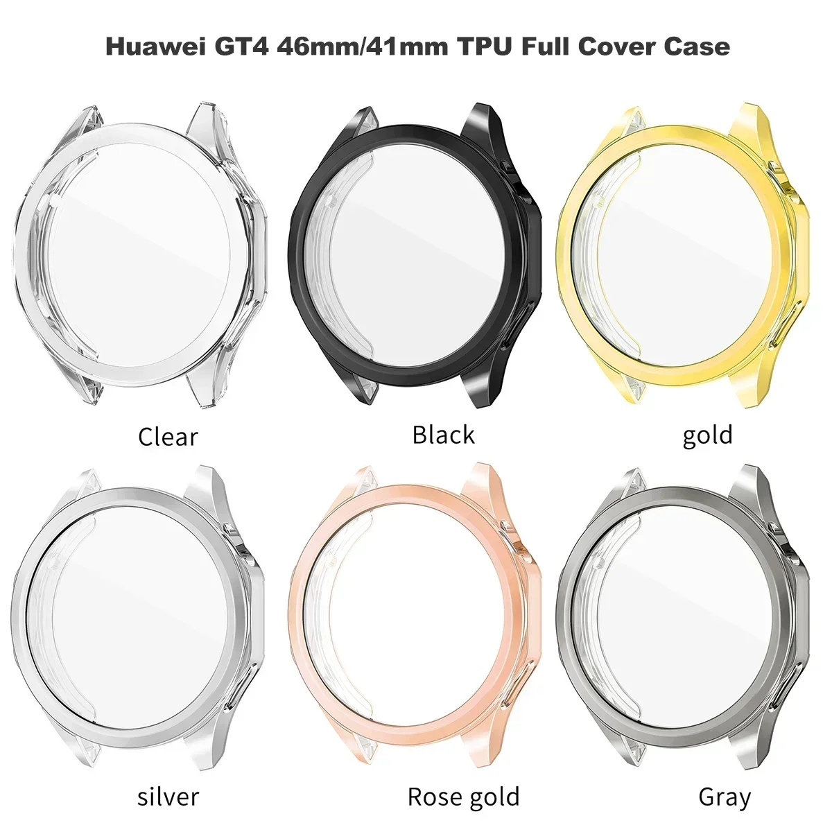 Huaweiウォッチスクリーンプロテクター,携帯電話保護ケー - Watch Case Bumper のレビューと価格