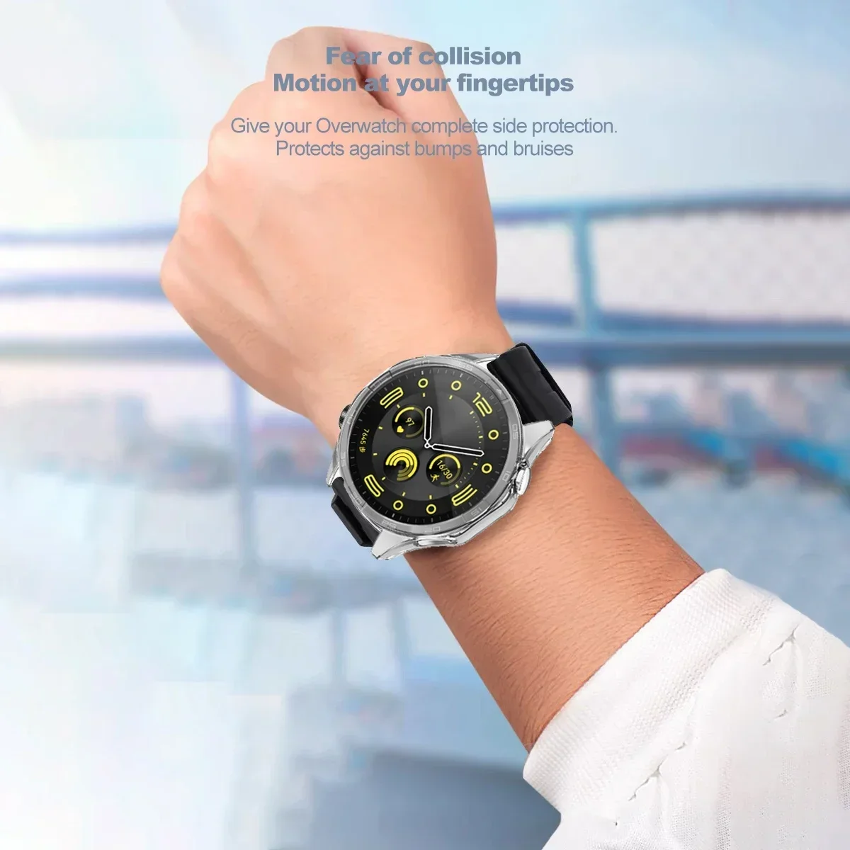 Huaweiウォッチスクリーンプロテクター,携帯電話保護ケー - Watch Case Bumper のレビューと価格