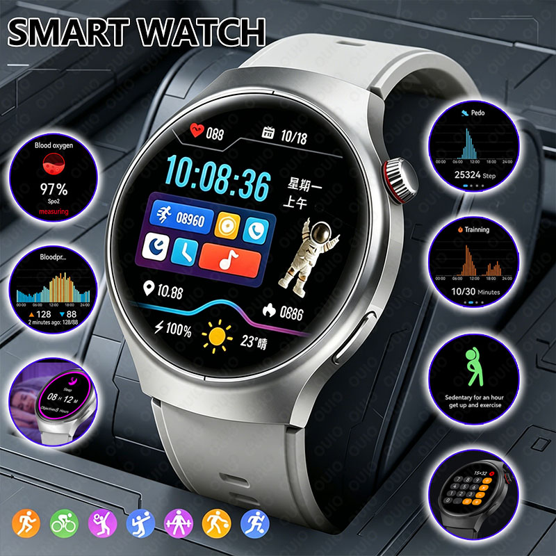 2026 メンズスマートウォッチ マルチスポーツモード 睡眠 - Smartwatch M Active のレビューと価格