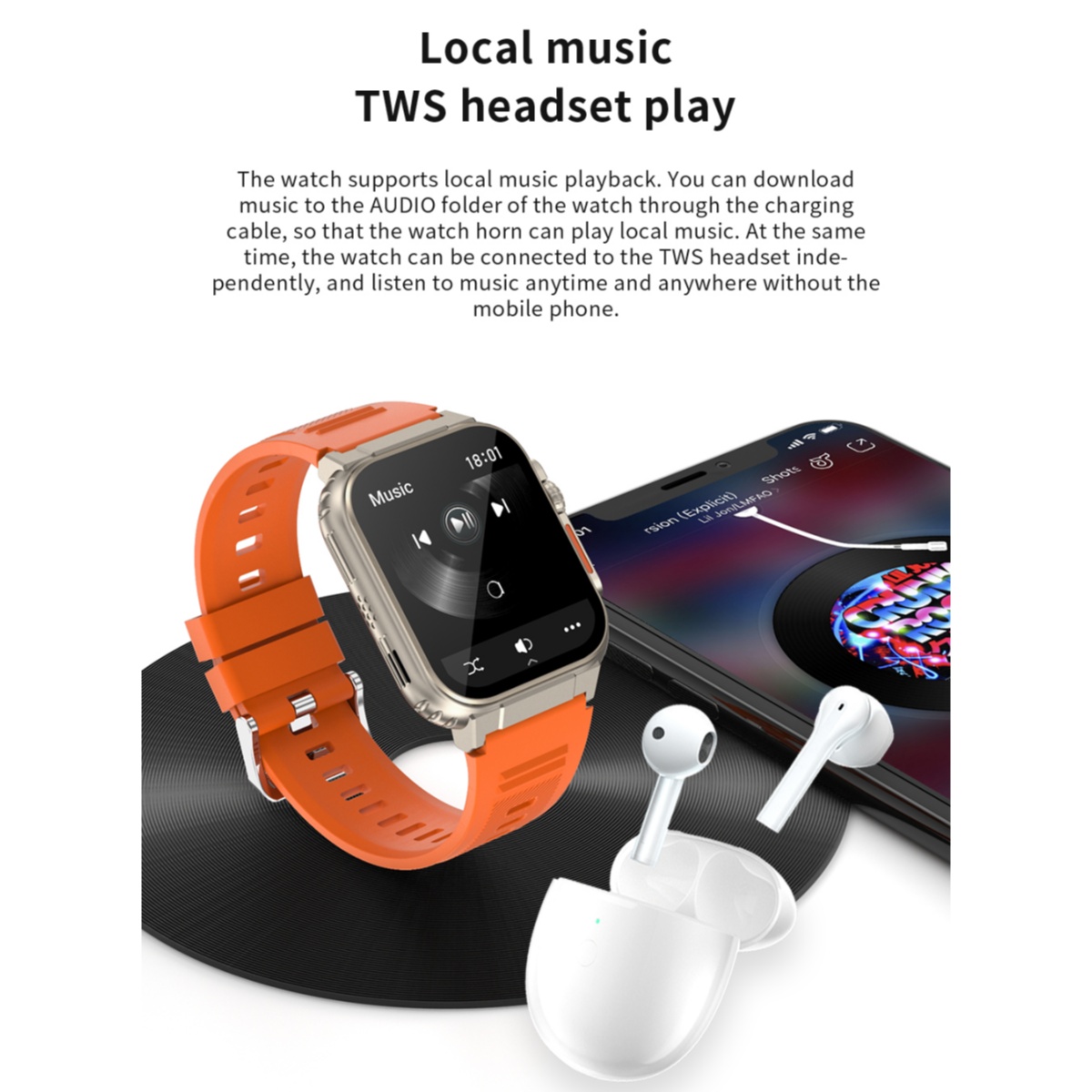 S12 Ultra MAXスマートウォッチ 5G LTE A - Smartwatch Id のレビューと価格