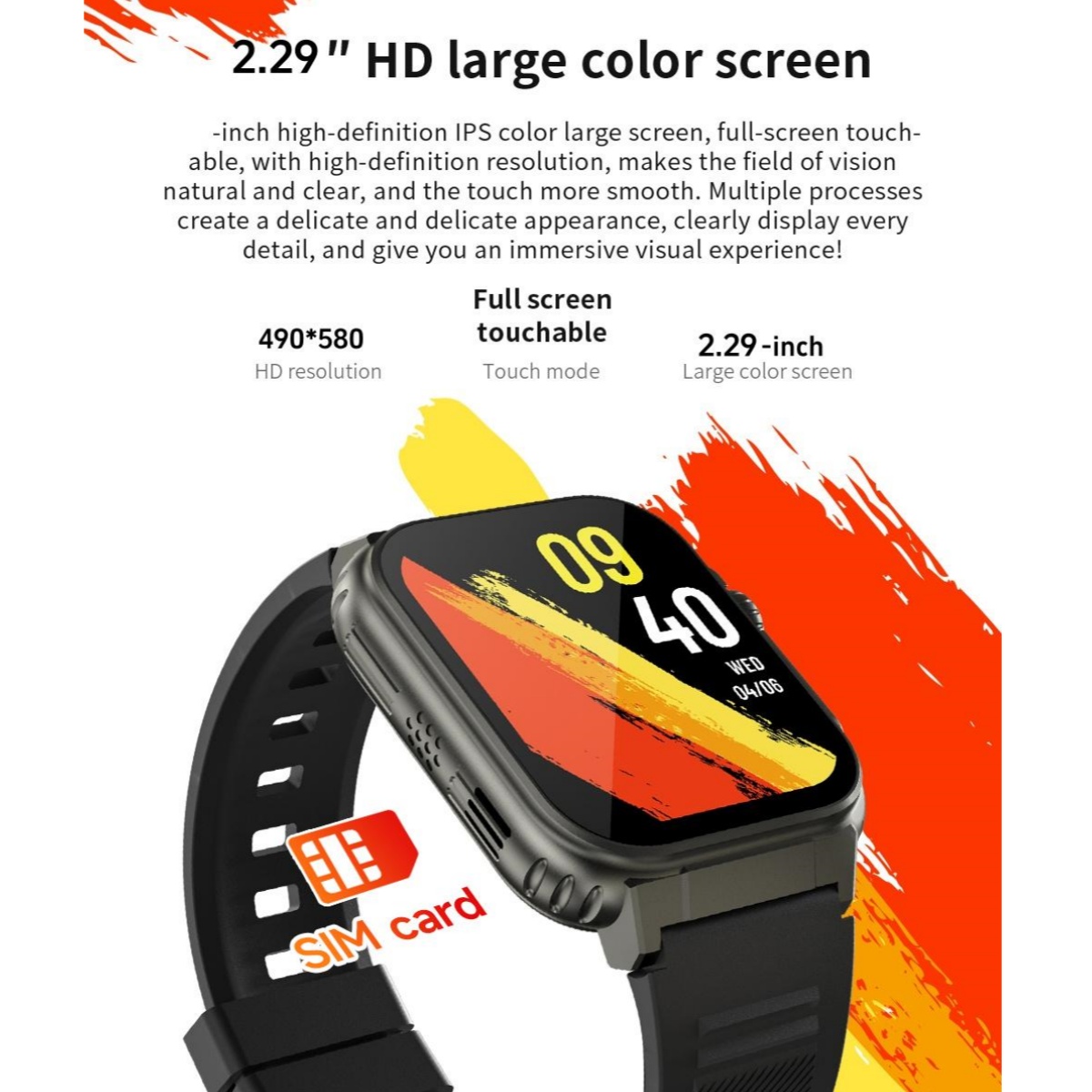S12 Ultra MAXスマートウォッチ 5G LTE A - Smartwatch Id のレビューと価格