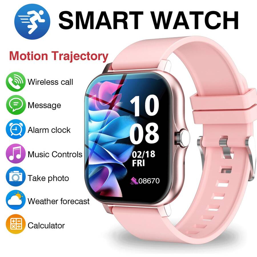 ワイヤレス通話機能付きスマートウォッチ - 通話応答/拒否、 - Smartwatch Touch のレビューと価格