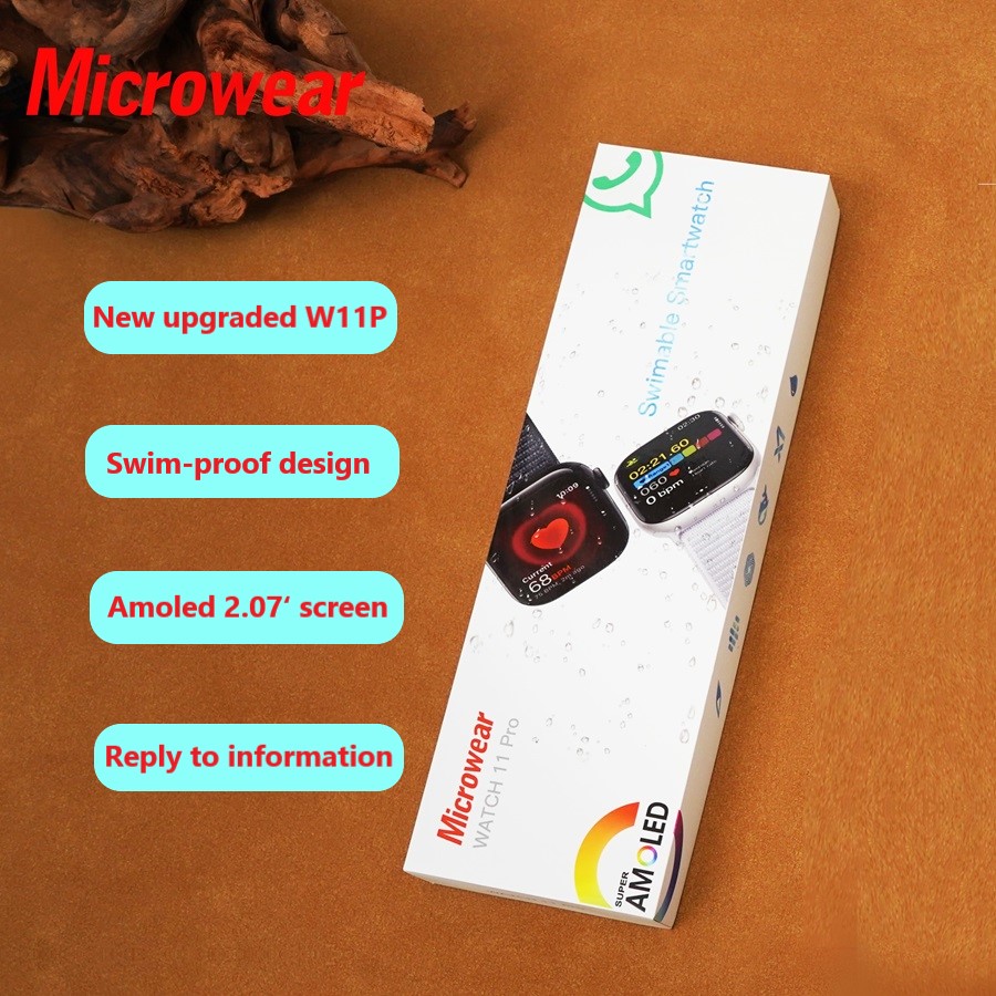 トップAmoled Watch11pro W11proスマー - Smartwatch M Active のレビューと価格