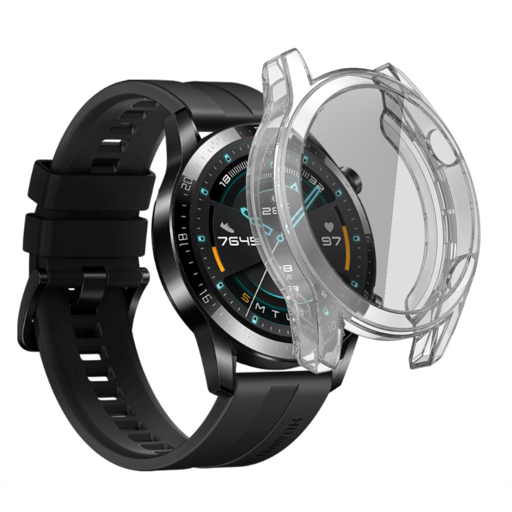 TPU 保護ケース Huawei 社腕時計 GT2 46 ミ - Watch Case Bumper のレビューと価格