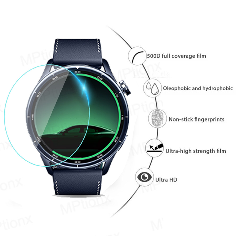 強化ガラス Xiaomi Watch S5 スマートウォッチ - Watch Face Protector のレビューと価格