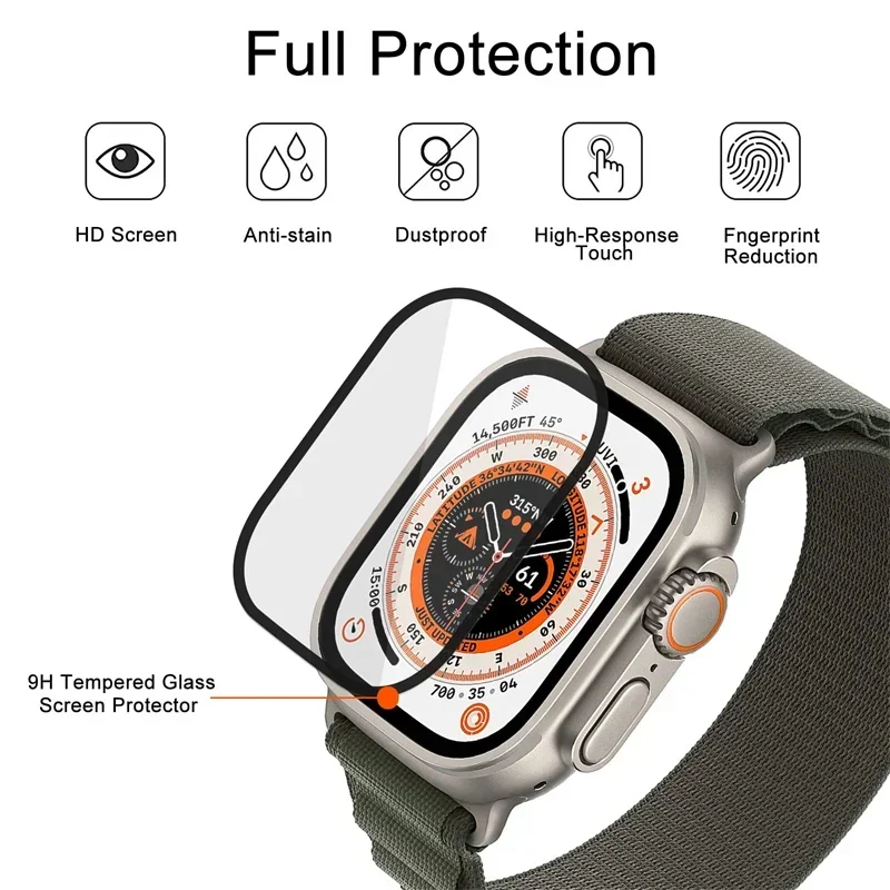 フル曲面スクリーンプロテクター Apple Watch Ul - Apple Smartwatch Accessories のレビューと価格