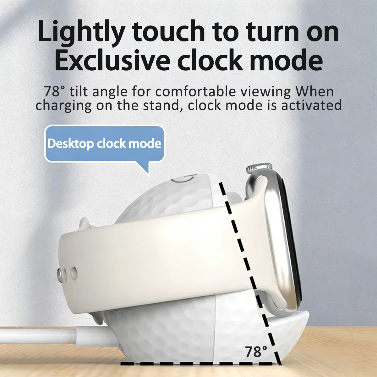 ポータブルRGB照明付きワイヤレス充電スタンド Apple  - Watch Charging Dock のレビューと価格
