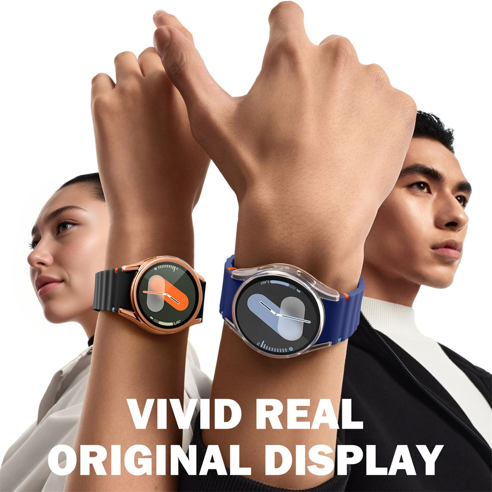 1-4 個のケースサムスンギャラクシーウォッチ 4 5 6  - Watch Case Bumper のレビューと価格