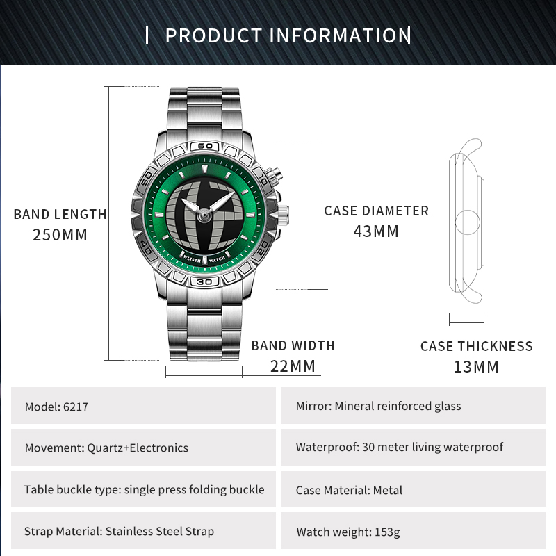 高級ビジネスマンウォッチデジタル腕時計防水発光腕時計スポーツ - Smartwatch Touch のレビューと価格