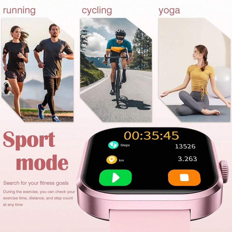 スマートウォッチ、ワイヤレス通話/ダイヤル機能、マルチスポー - Smartwatch Touch のレビューと価格