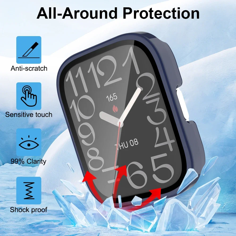PC + ガラス Amazfit Bip 5 Unity ケ - Watch Case Bumper のレビューと価格