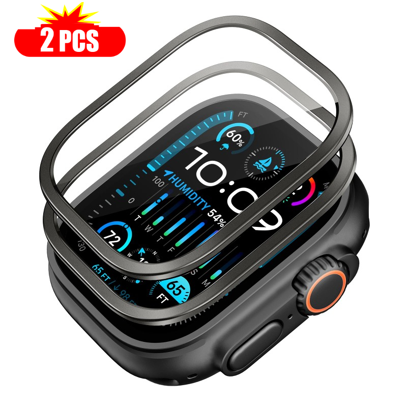 2 個強化ガラス Apple Watch ウルトラ 49 ミ - Apple Smartwatch Accessories のレビューと価格