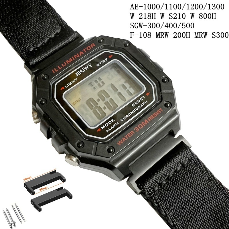 ユニバーサル 18mm から 20mm のレイズドヘッドアダ - Watch Band Connector のレビューと価格