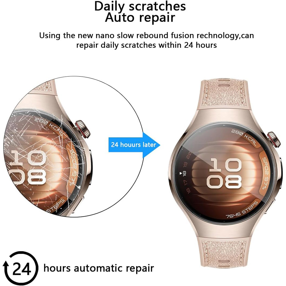 Huawei 社腕時計 5 42/46 ミリメートル時計ソフ - Watch Face Protector のレビューと価格